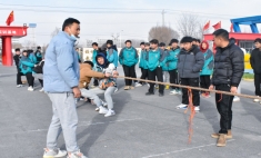 蘭州新華拔河大賽 青春力量攜手戰