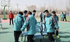 青春飛揚 攜手共進 蘭州新華新生素質拓展活動