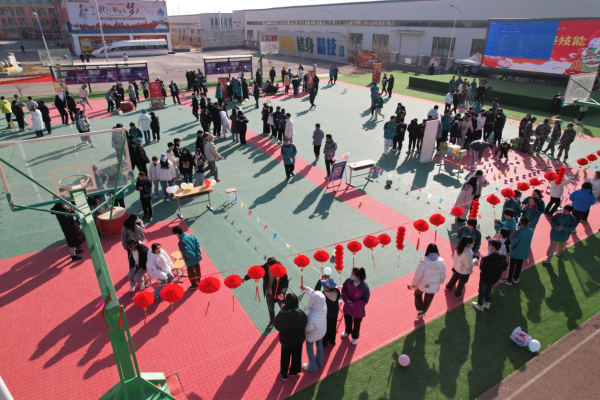 新華游園會，喜氣洋洋鬧元宵