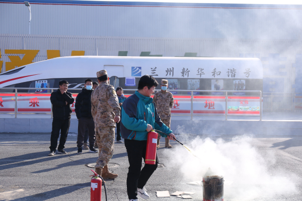 消防演練于“心”，防范未燃于“行 蘭州新華互聯網學校消防演練活動